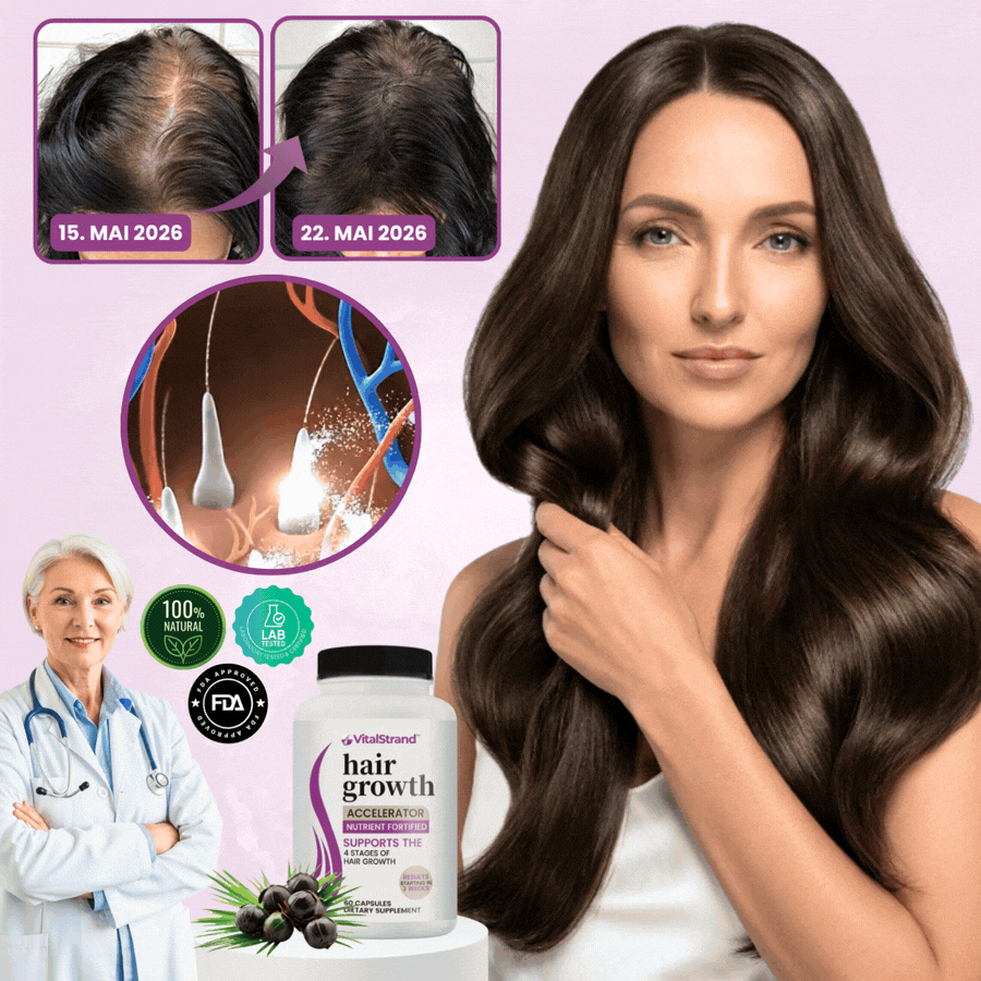 VitalStrand™ | Haarwuchsbooster-Kapsel