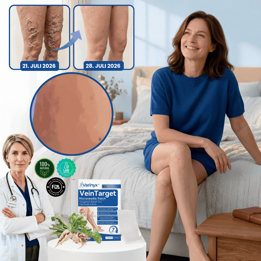 Varinyx™ | Microneedling-Pflaster gegen Krampfadern