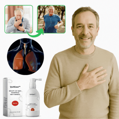 QuitEase ™ Anti-Nikotin-Spray | Raucherentwöhnung in nur 2 Tagen!