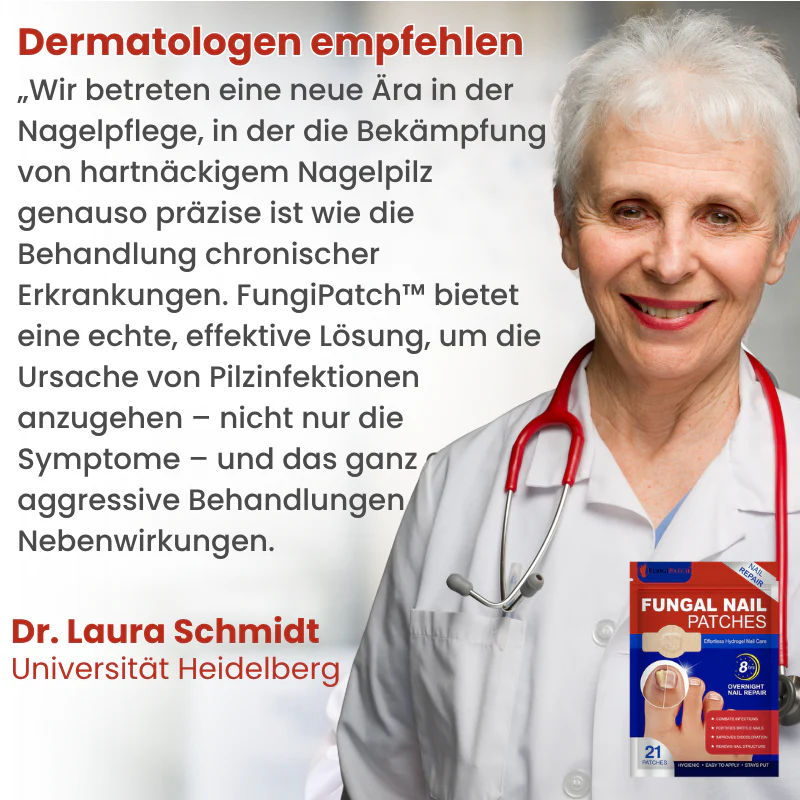 FungiPatch™ Stellen Sie gesunde Nägel ganz einfach wieder her