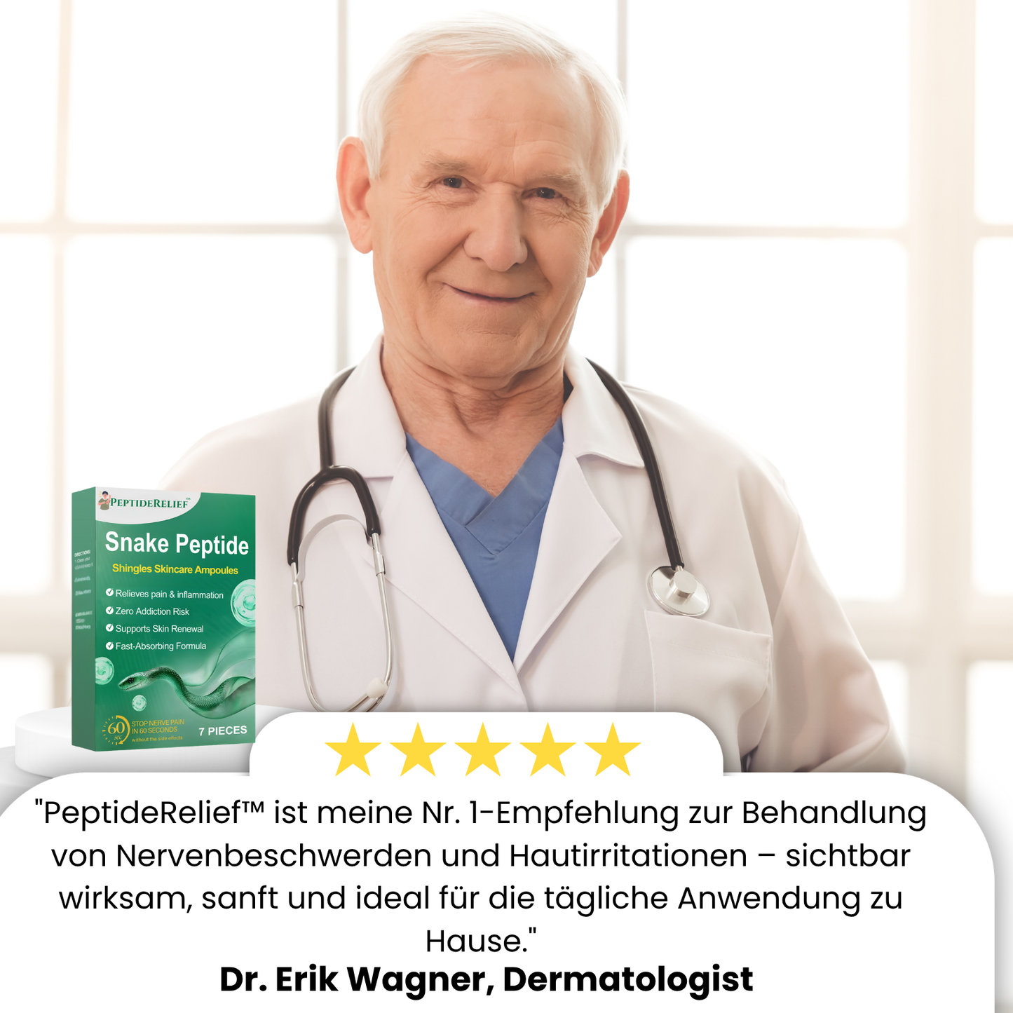 PeptideRelief™ | Beende Nervenqualen in 7 Tagen!