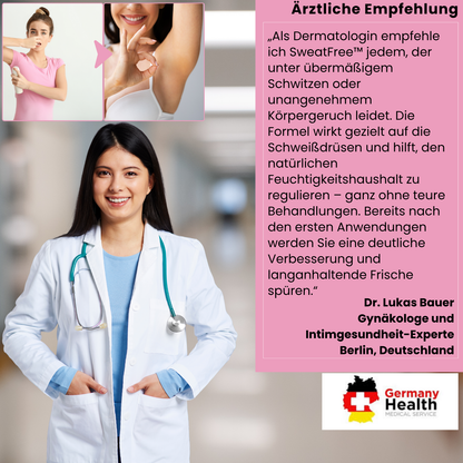 SweatFree™ | 98 % Geruchsbeseitigung in 3 Stunden