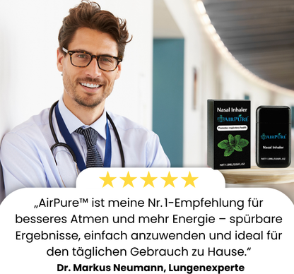 AirPure™ | Beseitige Atembeschwerden in 10 Minuten!
