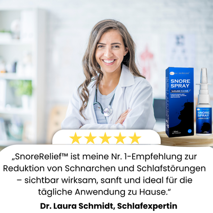 SnoreRelief™ | Schenke dir Ruhe, Wach auf Erfrischt!