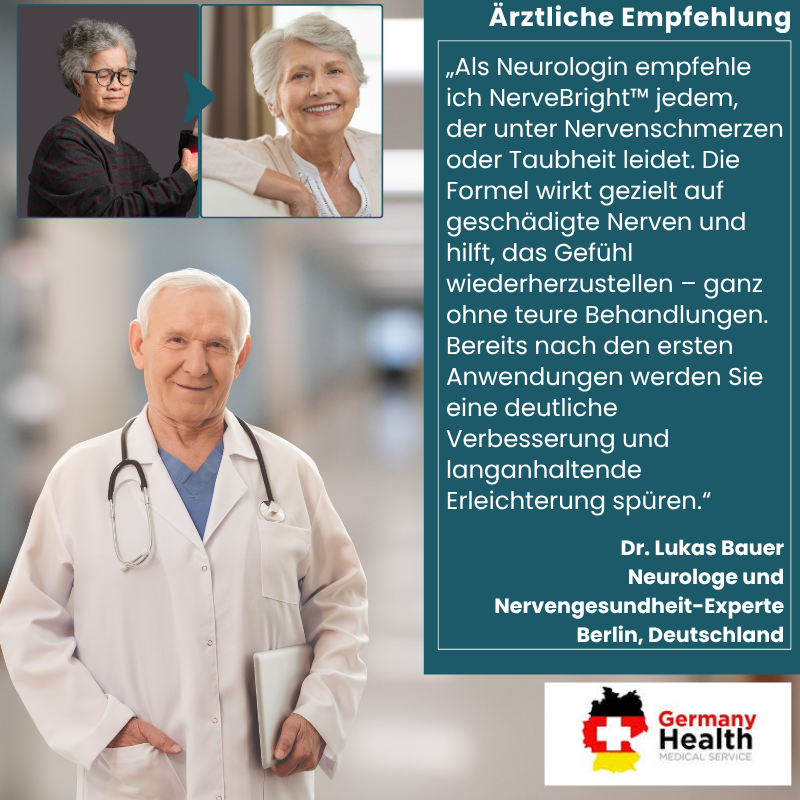 NerveBright™ | Sag Lebewohl zu brennenden, tauben Nervenschmerzen!