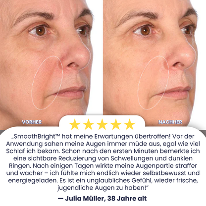 SmoothBright™ | Jugendliche Augen in 90 Sekunden!