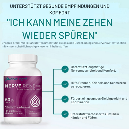 NerveBright™ | Sag Lebewohl zu brennenden, tauben Nervenschmerzen!