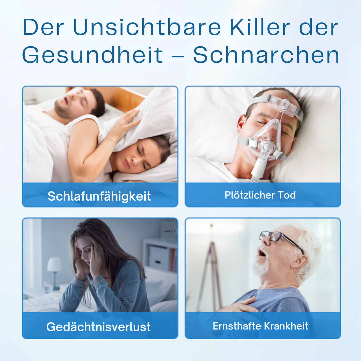 SnoreRelief™ | Schenke dir Ruhe, Wach auf Erfrischt!