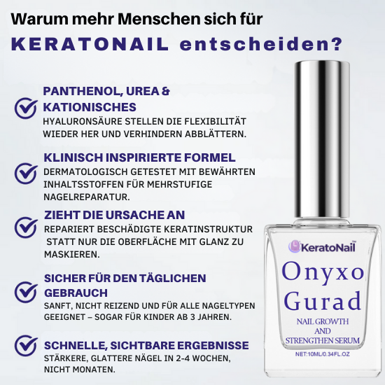KeratoNaill™ | Verwandeln Sie schwache Nägel!