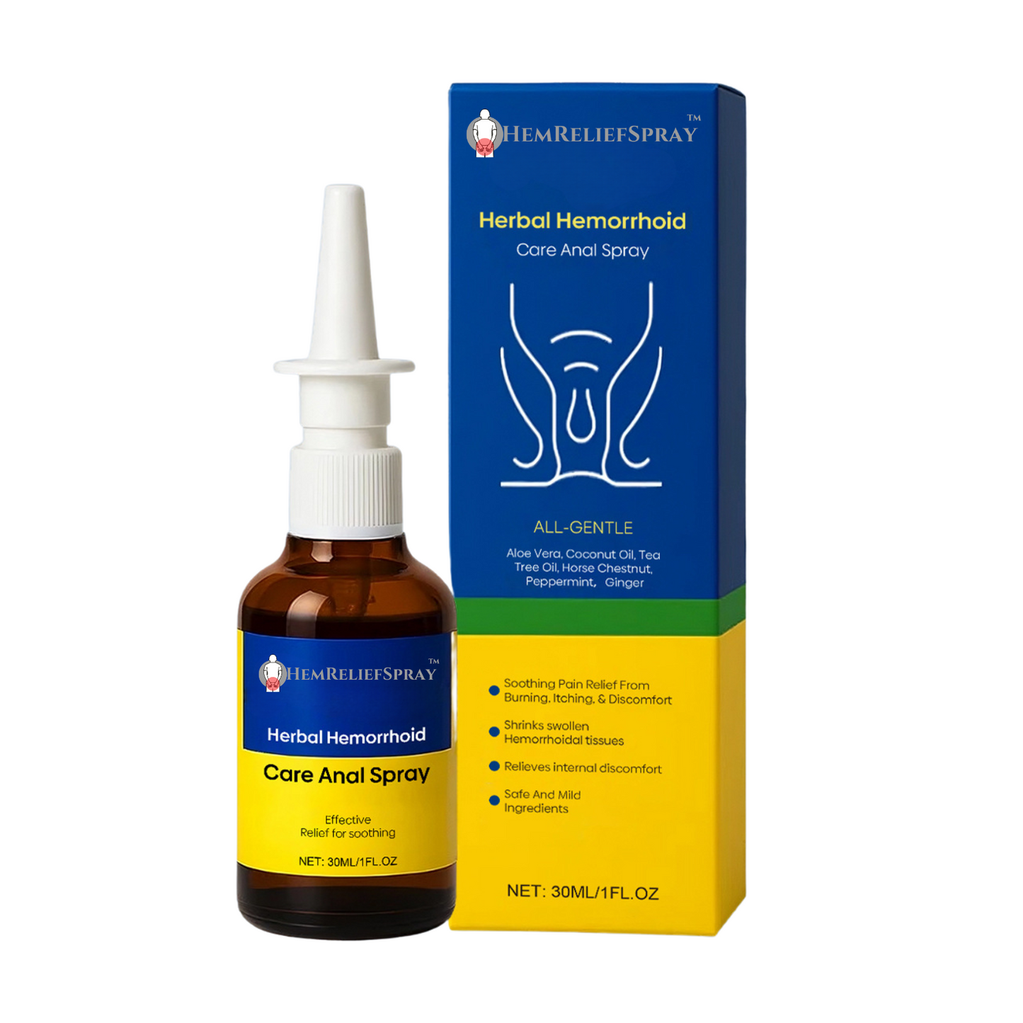 HemReliefSpray™ | 95 % Linderung von intensiven Beschwerden!