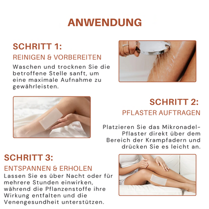 VeinTarget™ | 95 % Linderung – Sichtbare Venenveränderung