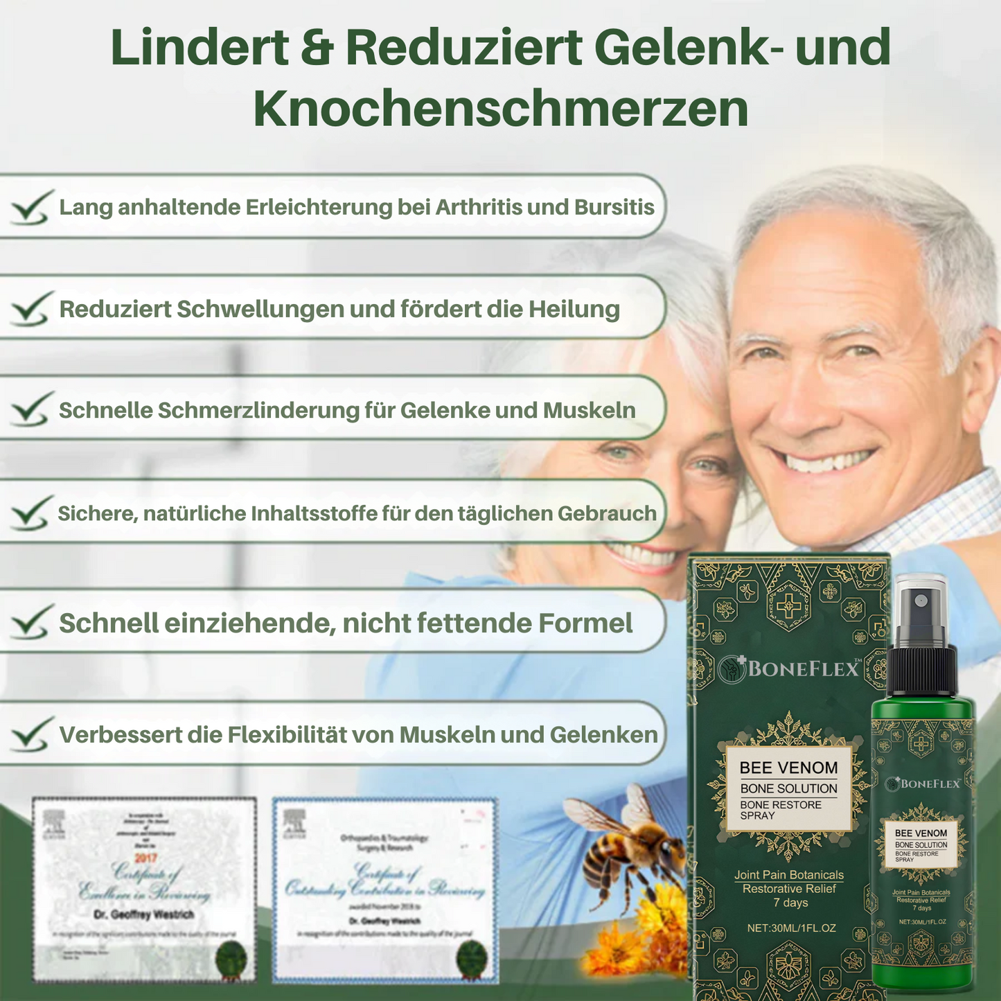 BoneFlex™ | 95% Flexibilität in 7 Tagen!