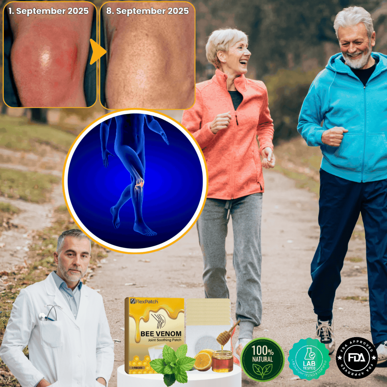 FlexPatch™ | Befreien Sie sich von Gelenkschmerzen!