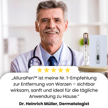 AlluraPen™ | Warzen in 2 Wochen entfernen – 100% Wirksam!