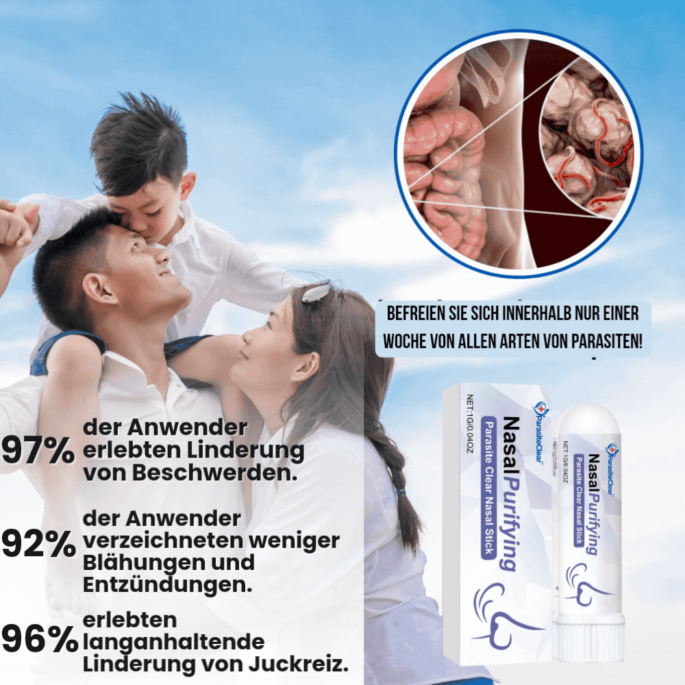 ParasiteClear™ Befreien Sie sich in nur einer Woche von Parasiten!