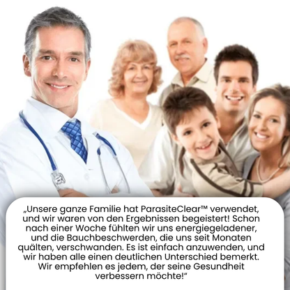 ParasiteClear™ Befreien Sie sich in nur einer Woche von Parasiten!
