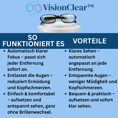 VisionClear™ | Autofokus-Brille