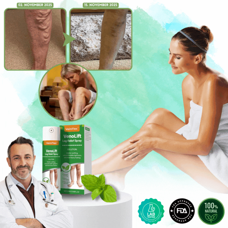 VeinFlex™ | Reduziere Krampfadern um 97 % in nur 2 Wochen!