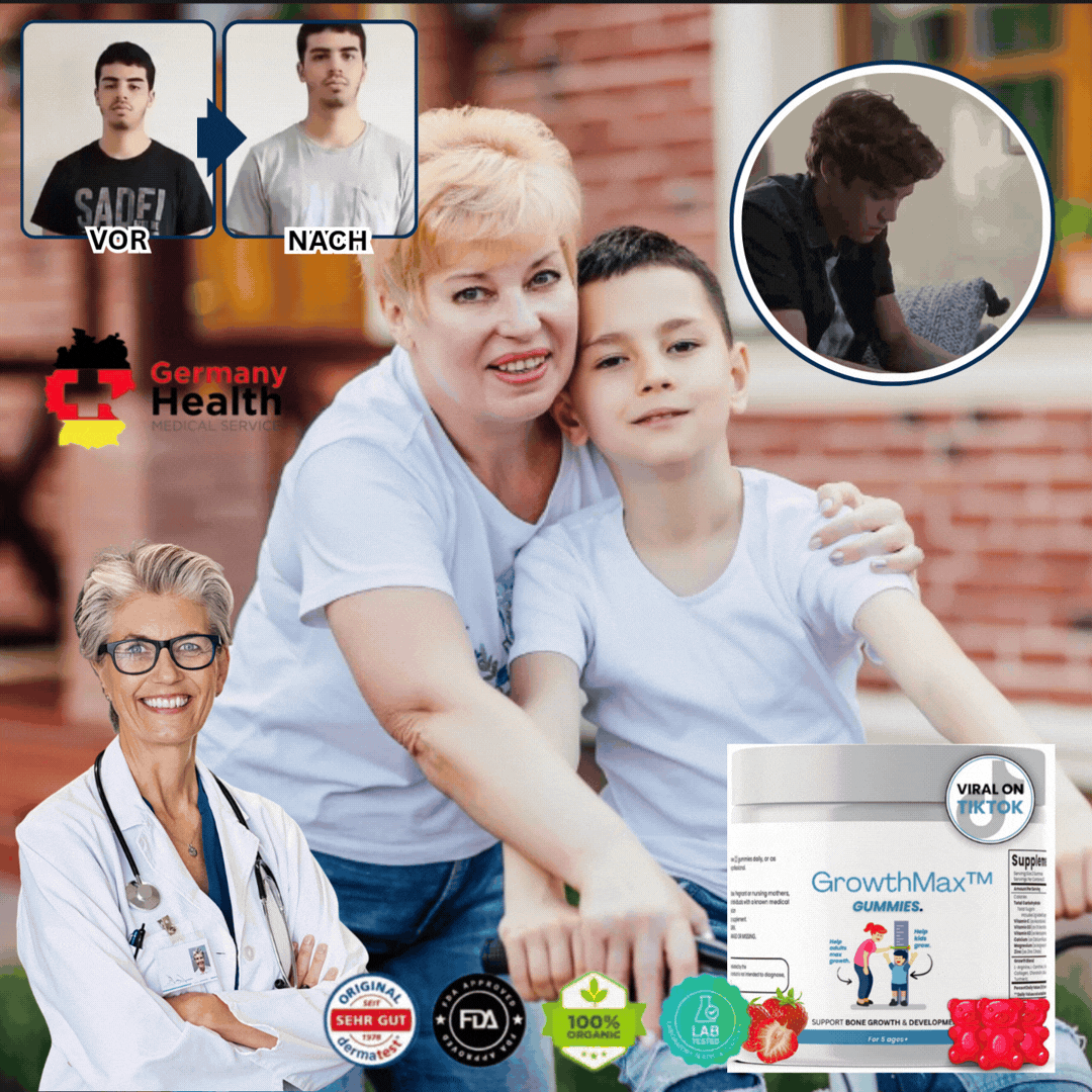GrowthMax™ | Gummibärchen für Wachstum