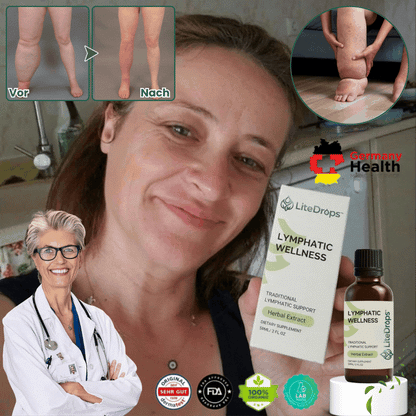 LiteDrops™ | Unterstützung der Lymphdrainage