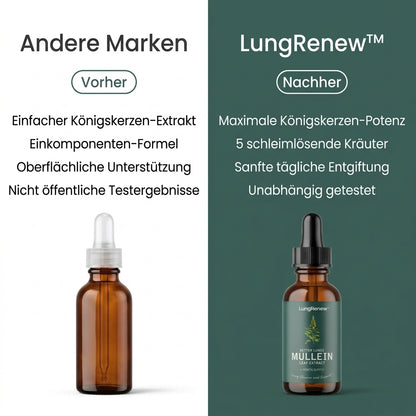 LungRenew™ | Königskerzen-Tropfen zur Unterstützung der Lunge