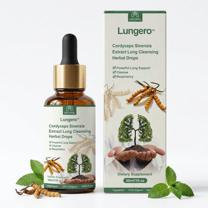 Lungero™ | Pflanzliche Lungentropfen zur Lungenreinigung