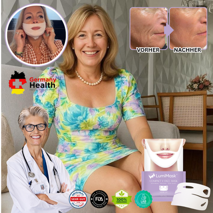 LumiMask™ | Wiederverwendbare Lifting- & Straffungs-Gesichtsmaske