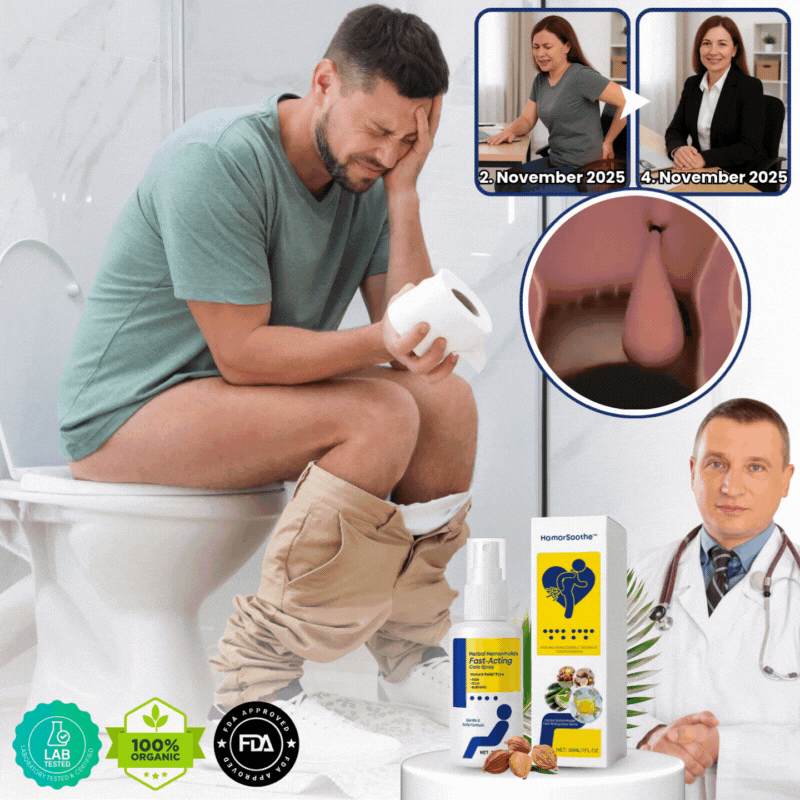 HamorSoothe™ | 100 % Natürlicher Hämorrhoiden-Spray