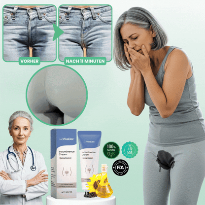 VivaDex™ | Creme gegen Harninkontinenz für Frauen