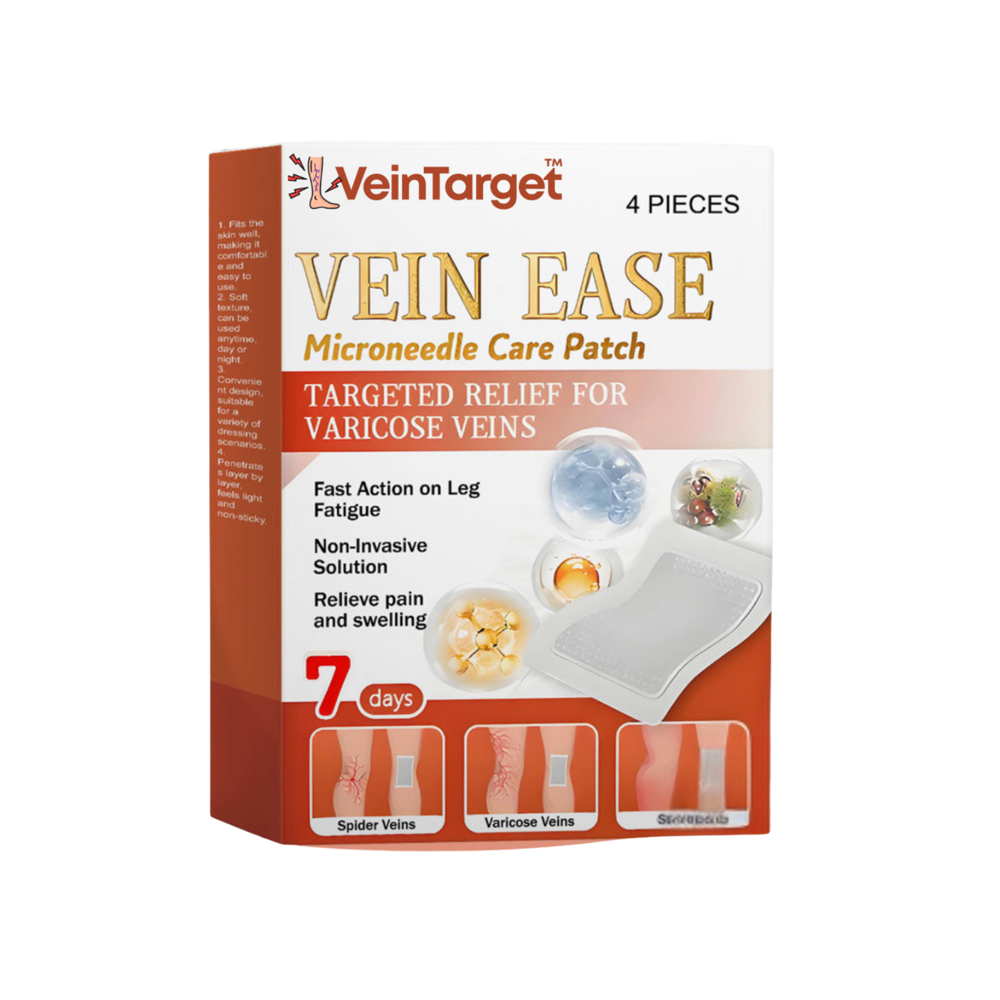 VeinTarget™ | 95 % Linderung – Sichtbare Venenveränderung
