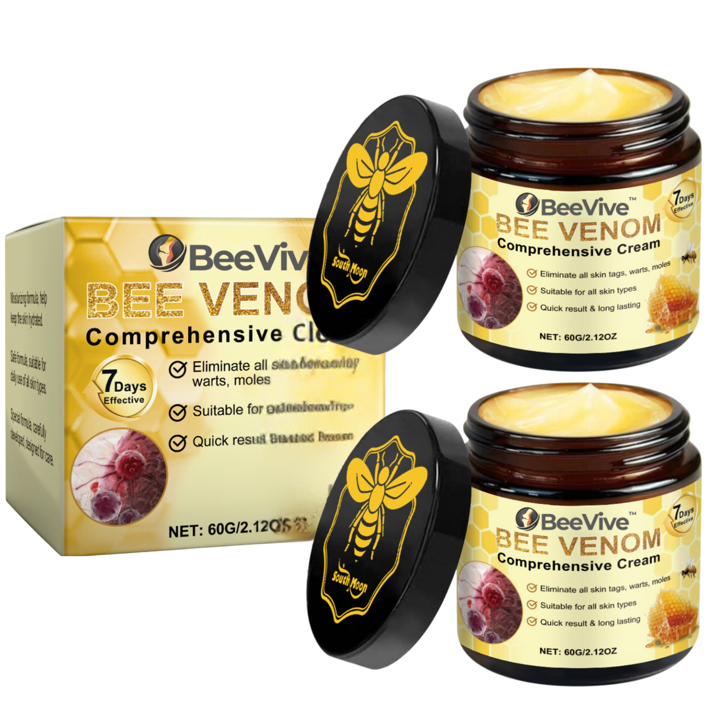 BeeVive™ Creme | Spüren Sie einen Unterschied von 97% in nur 7 Tagen!