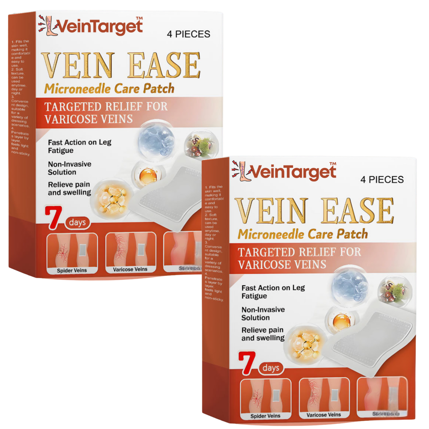 VeinTarget™ | 95 % Linderung – Sichtbare Venenveränderung