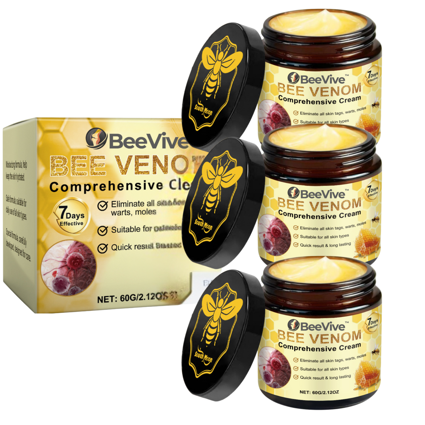 BeeVive™ Creme | Spüren Sie einen Unterschied von 97% in nur 7 Tagen!