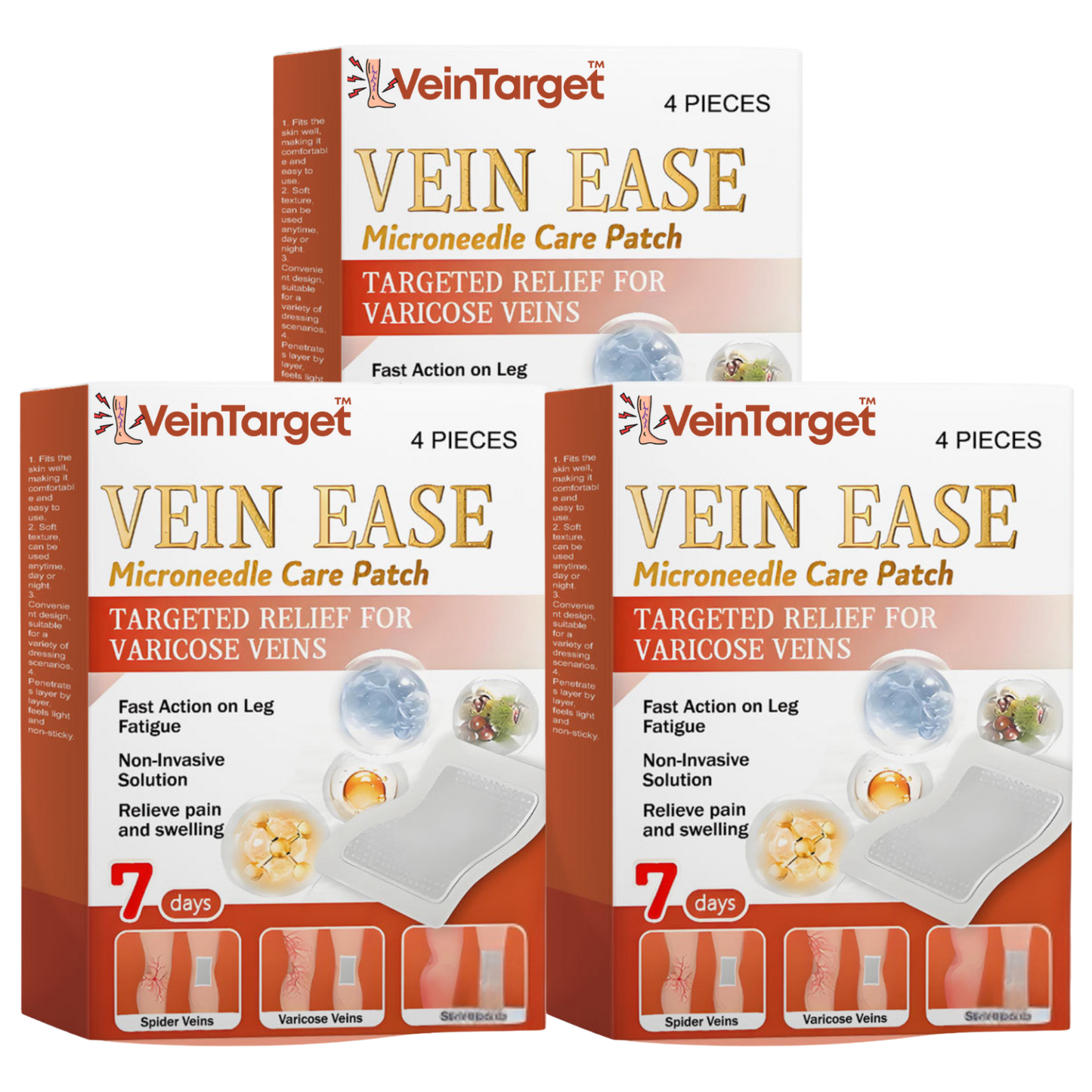 VeinTarget™ | 95 % Linderung – Sichtbare Venenveränderung