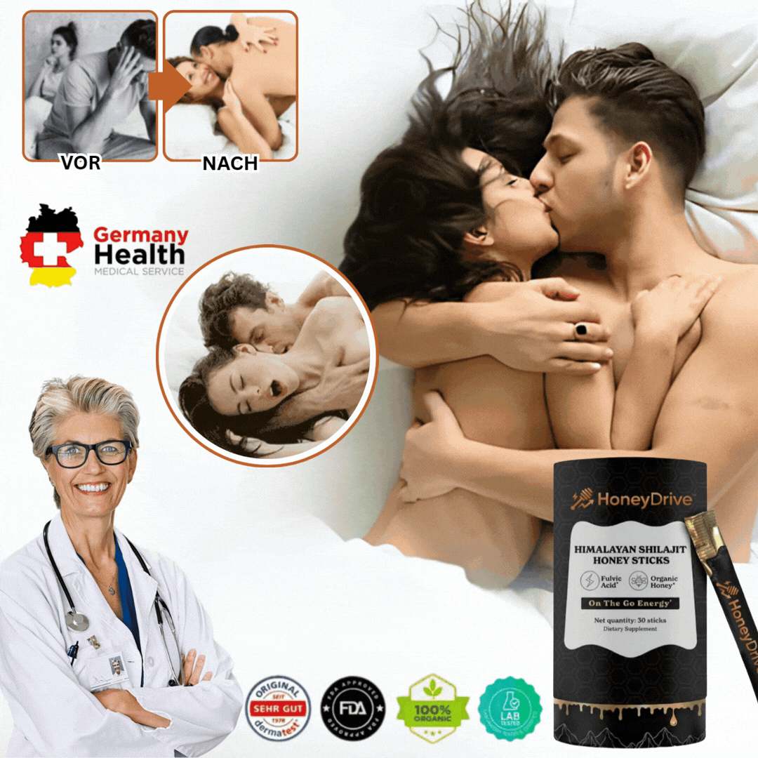 HoneyDrive™ | Männer-Performance-Honig